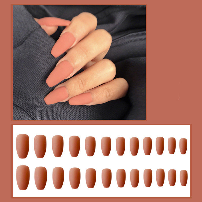 Fashion Simple Damen Mattes Peeling Ballerina