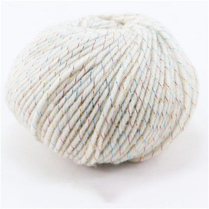 Hand Knitted Slipper Cushion Acrylic Yarn