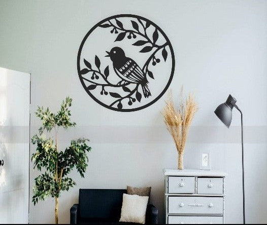 Acryl-Wandbild „Vögel“