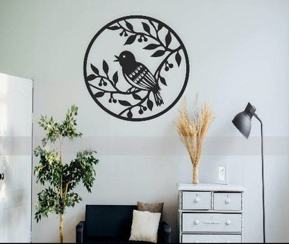 Acryl-Wandbild „Vögel“