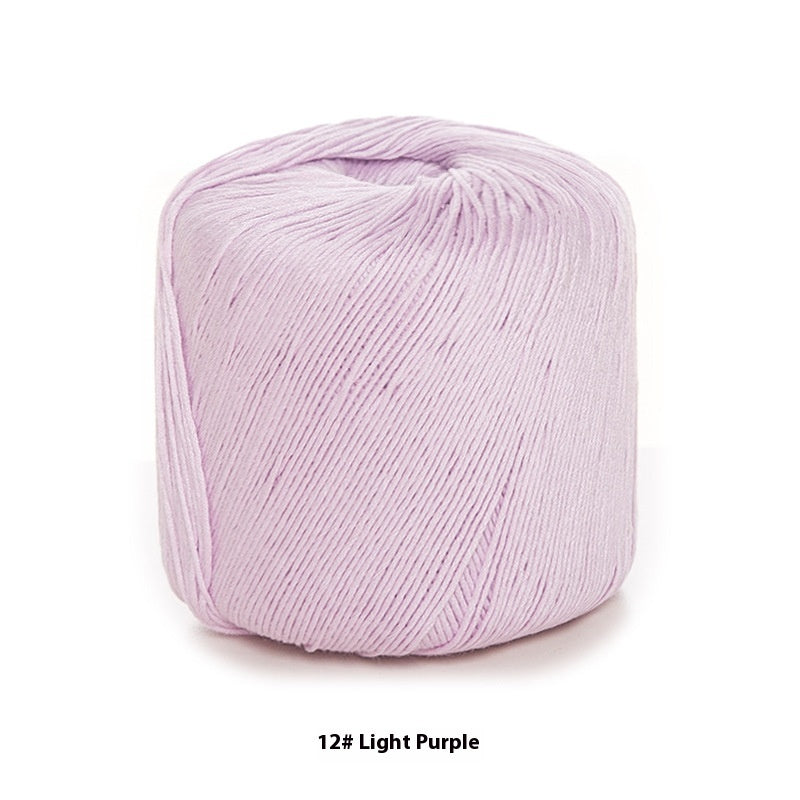 Snowball Nr. 3 Wasser-Su-Spitzengarn DIY Handgewebt