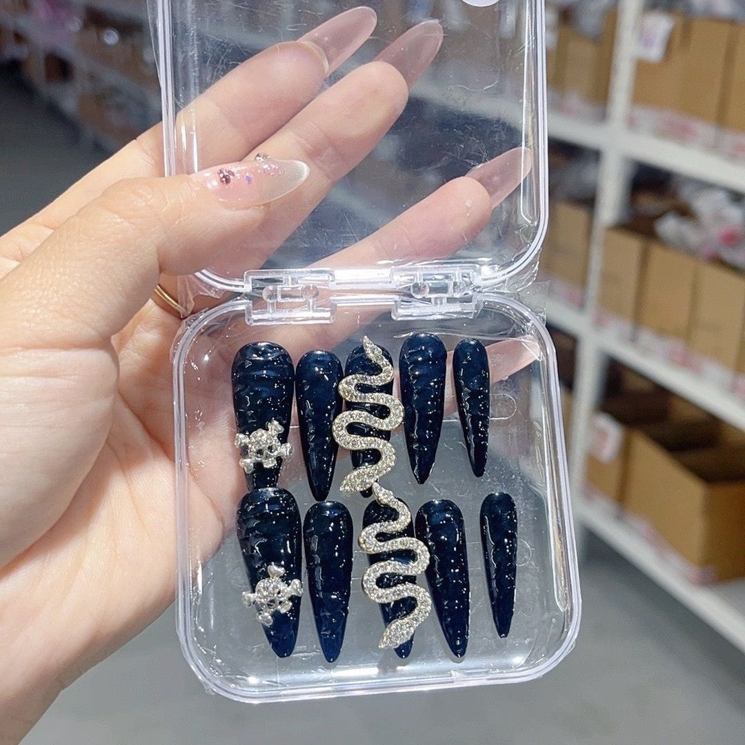 Women's Halloween Handmade Wear Nail Patch