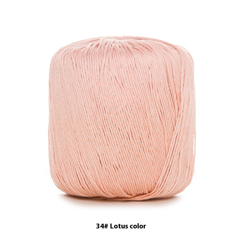 Snowball Nr. 3 Wasser-Su-Spitzengarn DIY Handgewebt