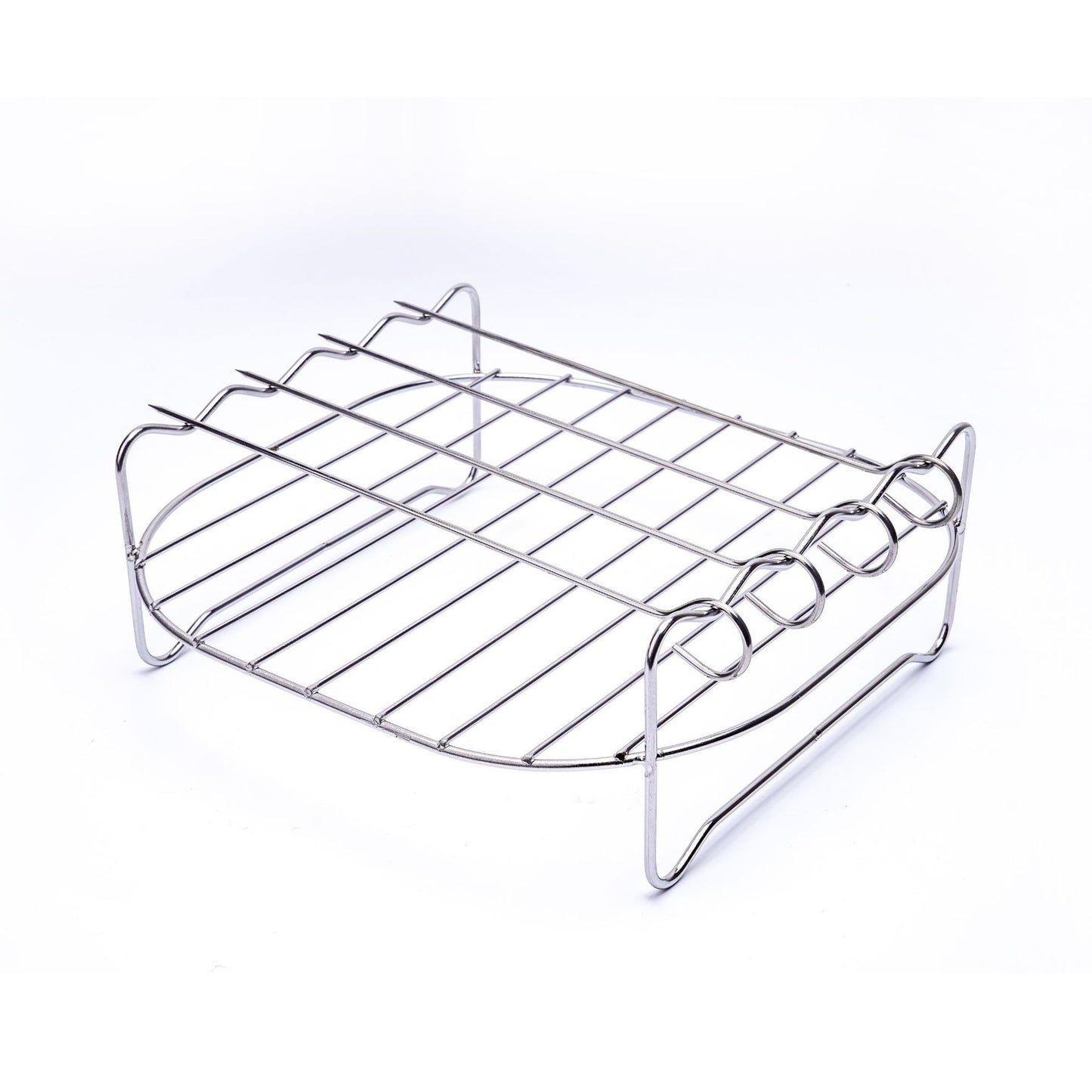 Air Fryer 430 Stainless Steel Double Layer Grill Rack