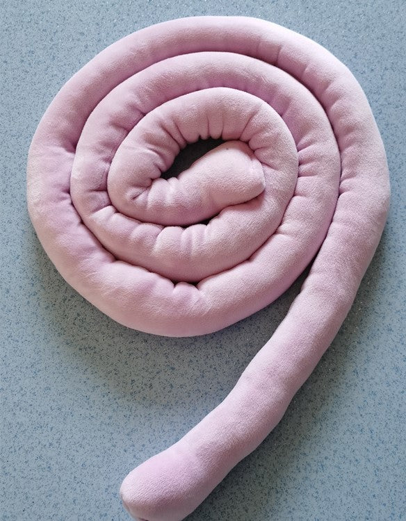 Anti-Collision Strip Single 5cm Thick Suede Cotton Bed Crib DIY Winding