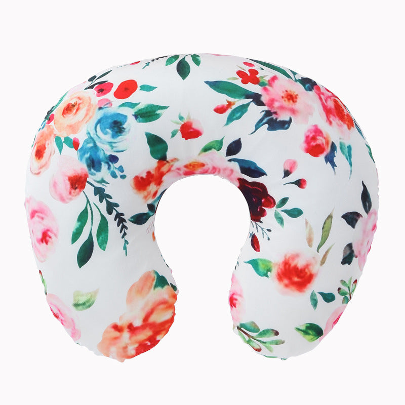Baby Feeding Pillowcase Elastic U-shaped Breastfeeding Pillowcase Detachable Pillowcase Breastfeeding Pregnant Pillow