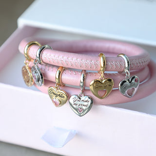 Charms 6 mm for Classic Leather Bracelets