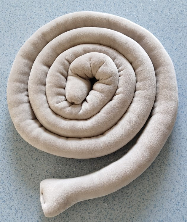 Anti-Collision Strip Single 5cm Thick Suede Cotton Bed Crib DIY Winding