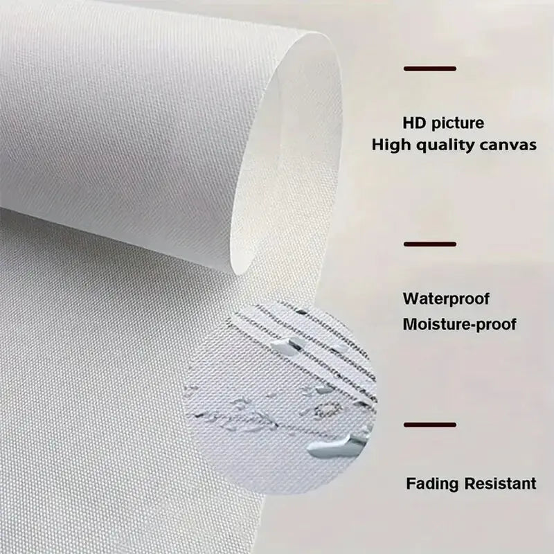 Lustige französische Bulldogge auf der Toilette – Leinwanddruck – Wanddekoration, perfektes Geschenk und Deko-Element