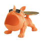 French Bulldog Sculpture Dog Statue with Tray and Keys Holder Storage Gift Home Decor Ornaments Rood Decor Animal Figurine