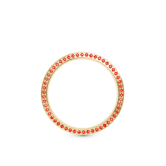 Topring 54 Rede Rubyer Topringe - CHRISTINA