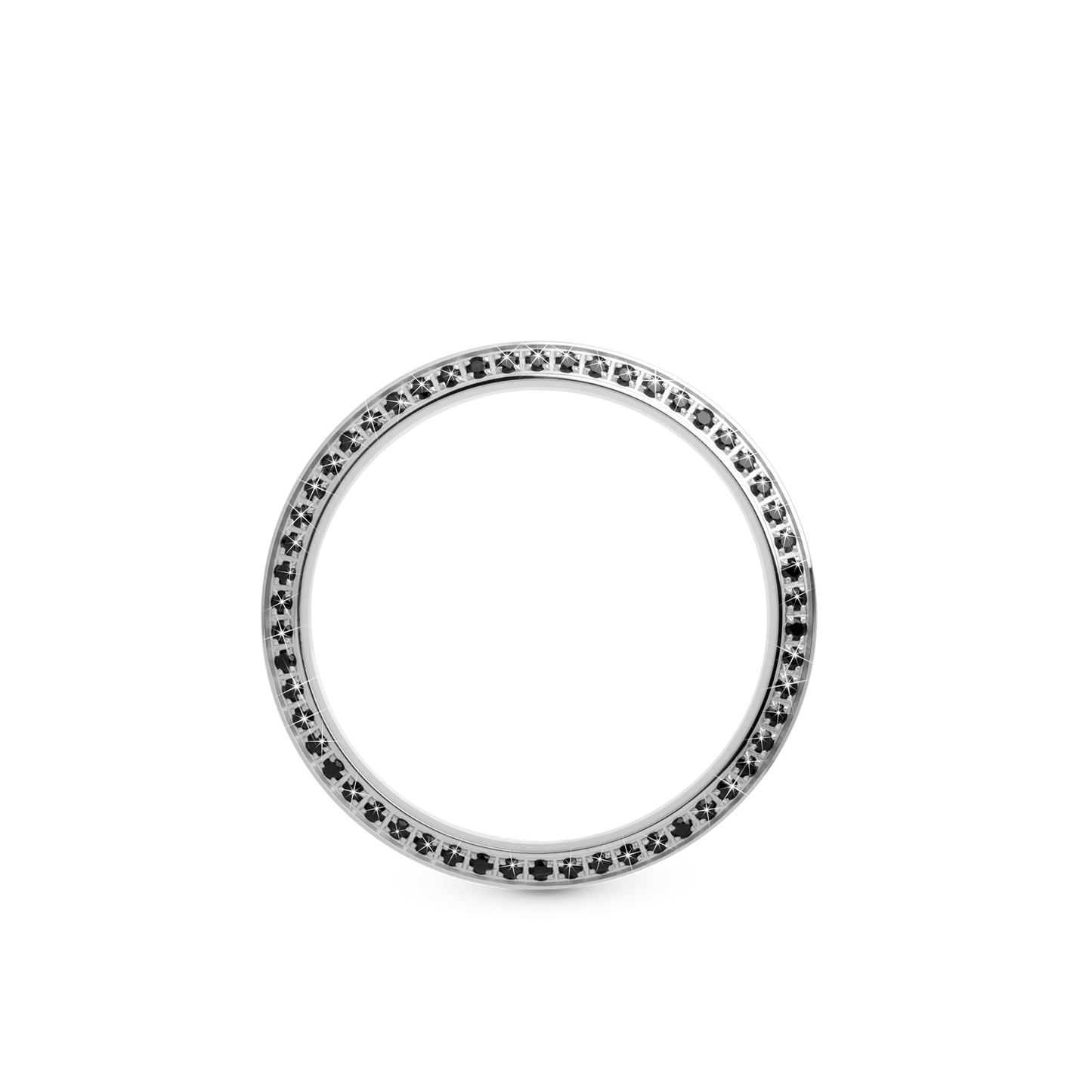 Topring 54 Black Safirer Topringe - CHRISTINA