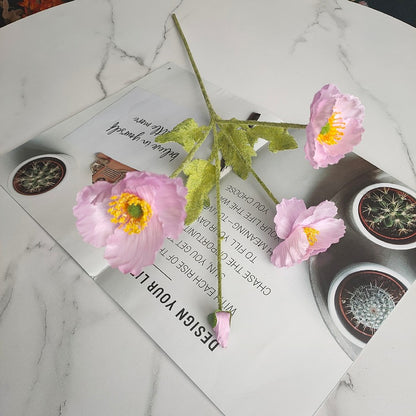 Creative Colorful Silk Fabric Artificial Flowers