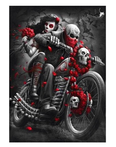 Diamond Painting Horror Skull Art Mosaic Home Wall Decoration