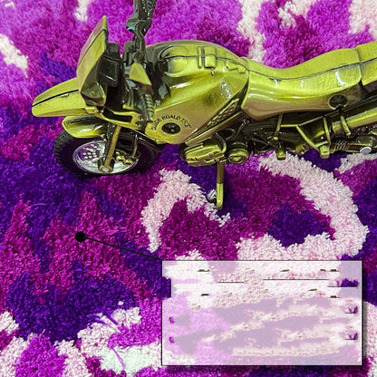 Runde Brassica oleracea-Blüten, Flor-Bodenbelag