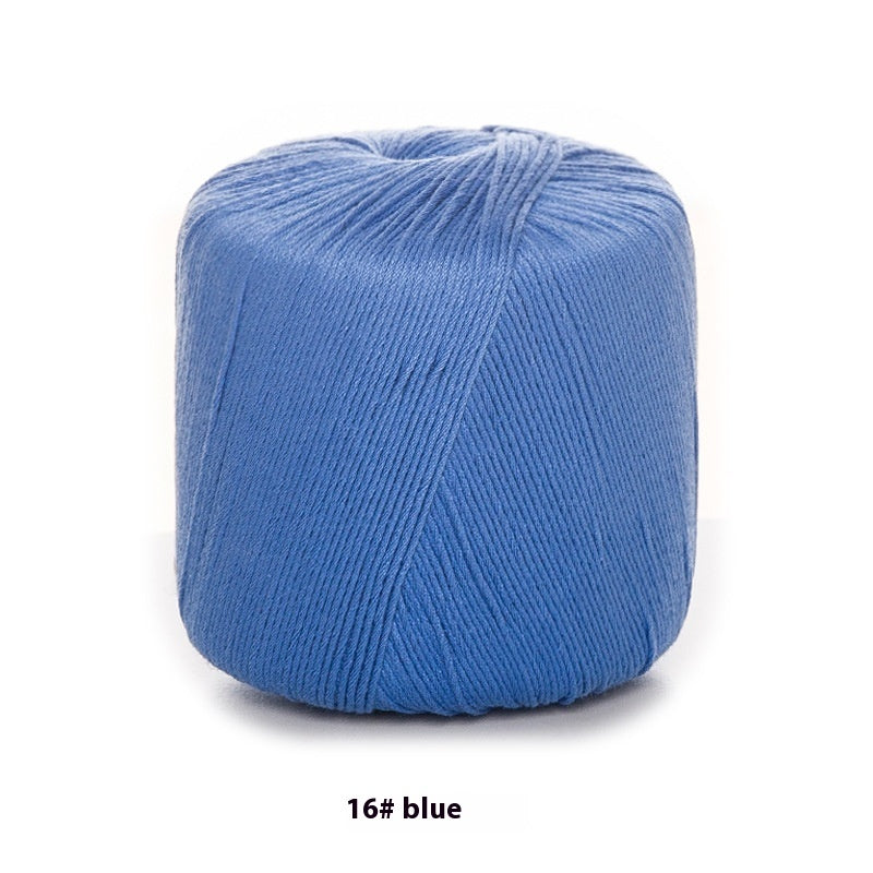 Snowball Nr. 3 Wasser-Su-Spitzengarn DIY Handgewebt