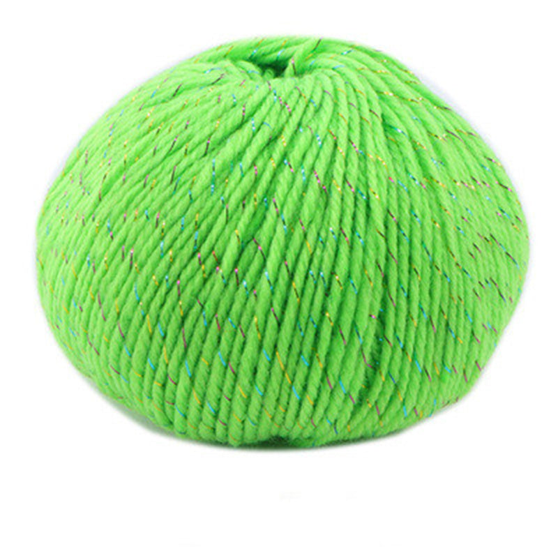 Hand Knitted Slipper Cushion Acrylic Yarn