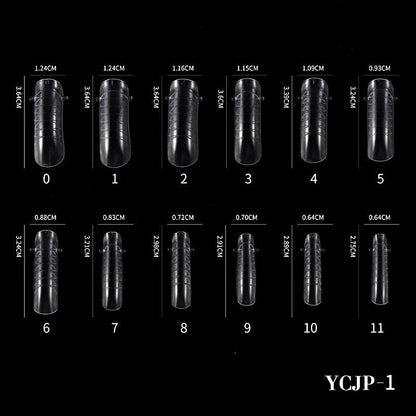 Nail Without Paper Support To Extend The Plastic Nail Mold