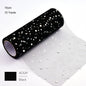 Sequined Net Yarn Small Dot Gauze Scarf