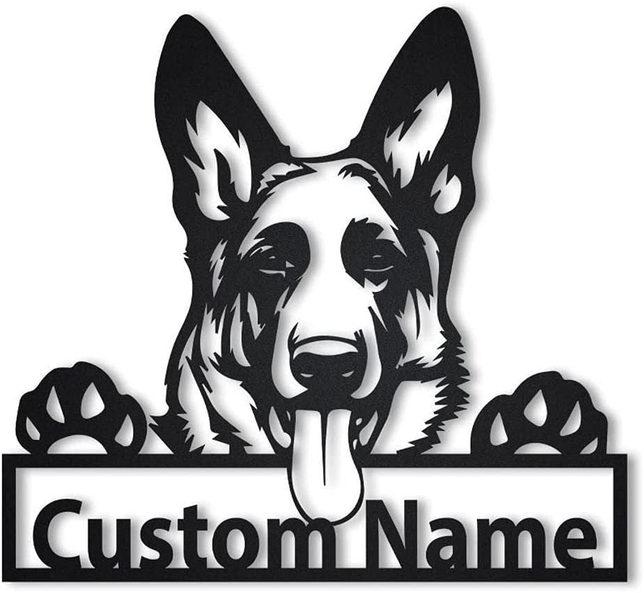 Collie Iron Art Silhouette Wandanhänger