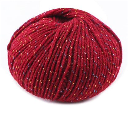 Hand Knitted Slipper Cushion Acrylic Yarn