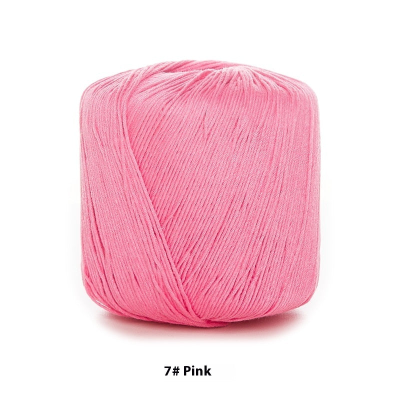 Snowball Nr. 3 Wasser-Su-Spitzengarn DIY Handgewebt