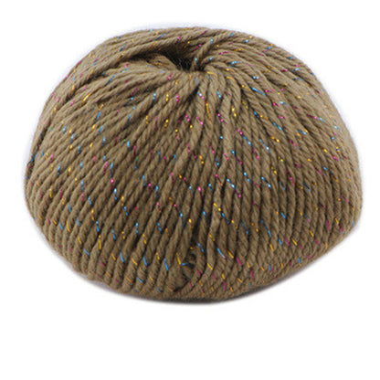 Hand Knitted Slipper Cushion Acrylic Yarn