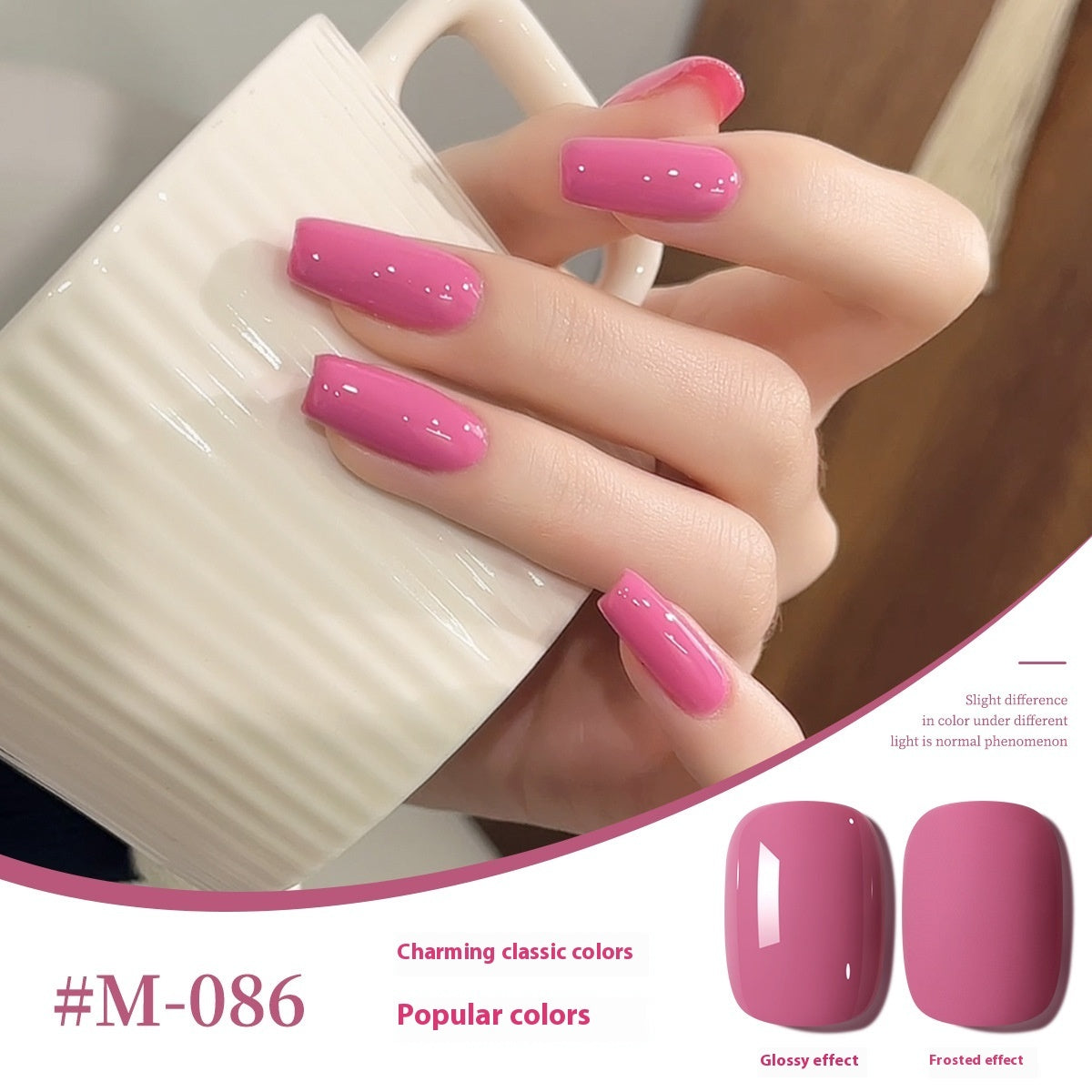 Neues UV-Nagellack-Komplettset in beliebten japanischen Farben