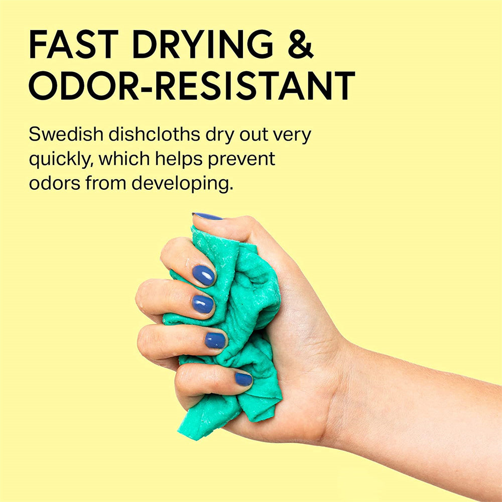 Kompostierbares, biologisch abbaubares, wiederverwendbares Küchenpapier, schwedisches Geschirrtuch, schlichtes Bio-Reinigungstuch