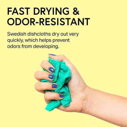 Kompostierbares, biologisch abbaubares, wiederverwendbares Küchenpapier, schwedisches Geschirrtuch, schlichtes Bio-Reinigungstuch