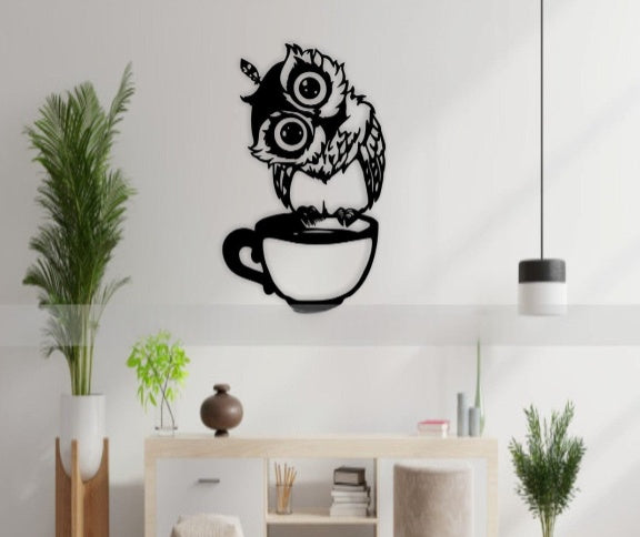 Owl Acrylic Wall Art