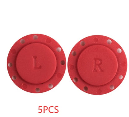 Handgenähte Knopfleiste mit Magnetverschluss 