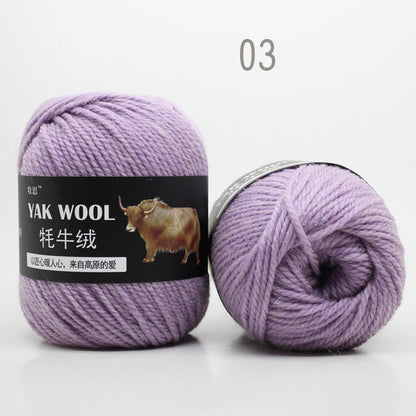 Cow Wool Yarn Scarf Thread Hat 245 Stick Needle Hand-knitted Medium Thick Coat