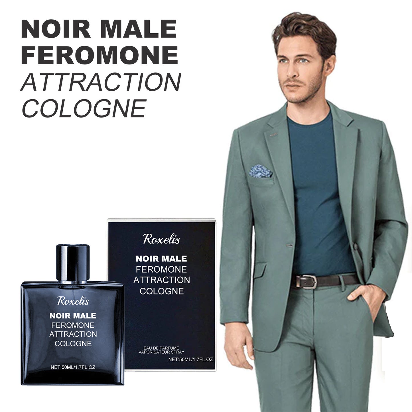 Men's Charming Fragrance Refreshing Gentle Release Atmospheric Perfume