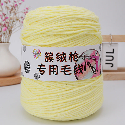 Tufting Special Wool Pagoda Tube Long-staple Cotton Wool Handmade Diy Carpet Shaft Yarn