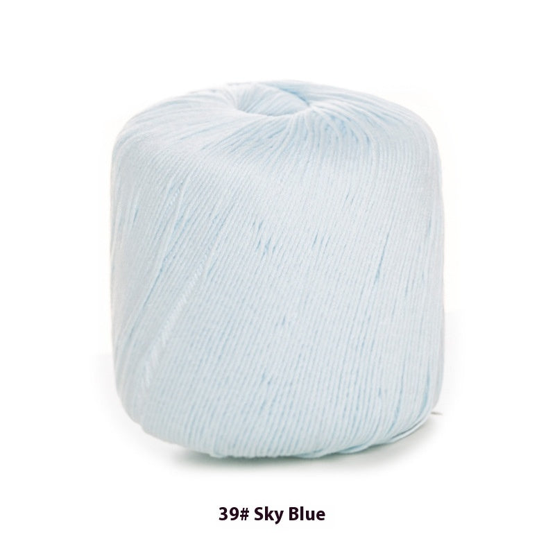 Snowball Nr. 3 Wasser-Su-Spitzengarn DIY Handgewebt