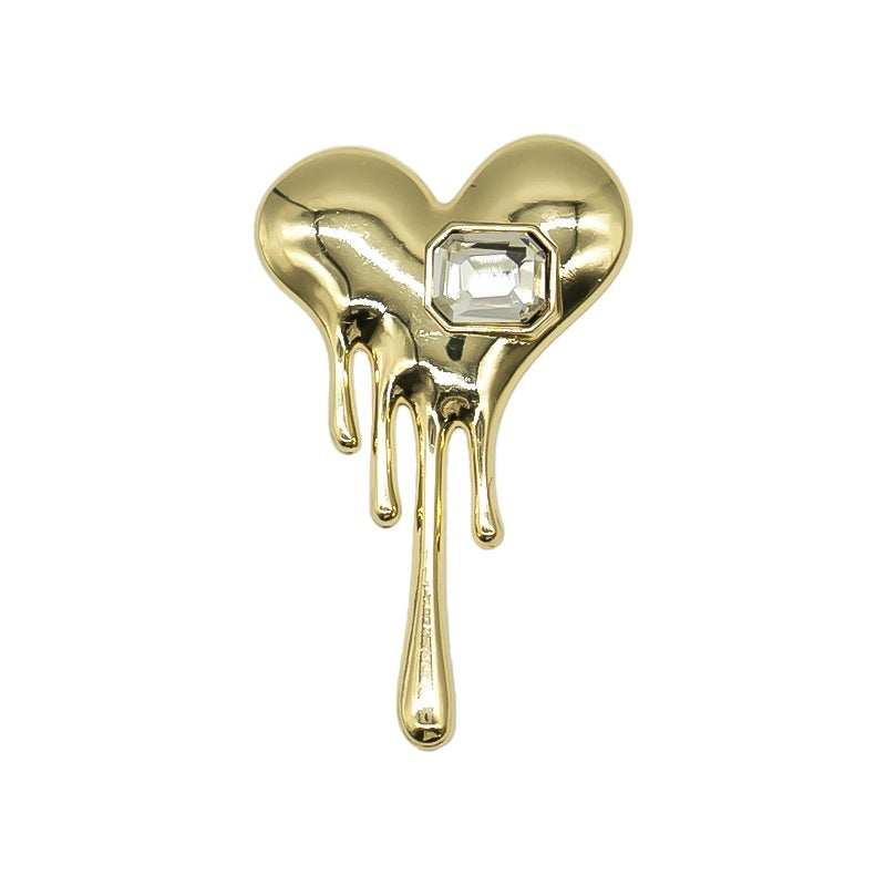 Metal Hole Shoes Accessories Buckle High Sense