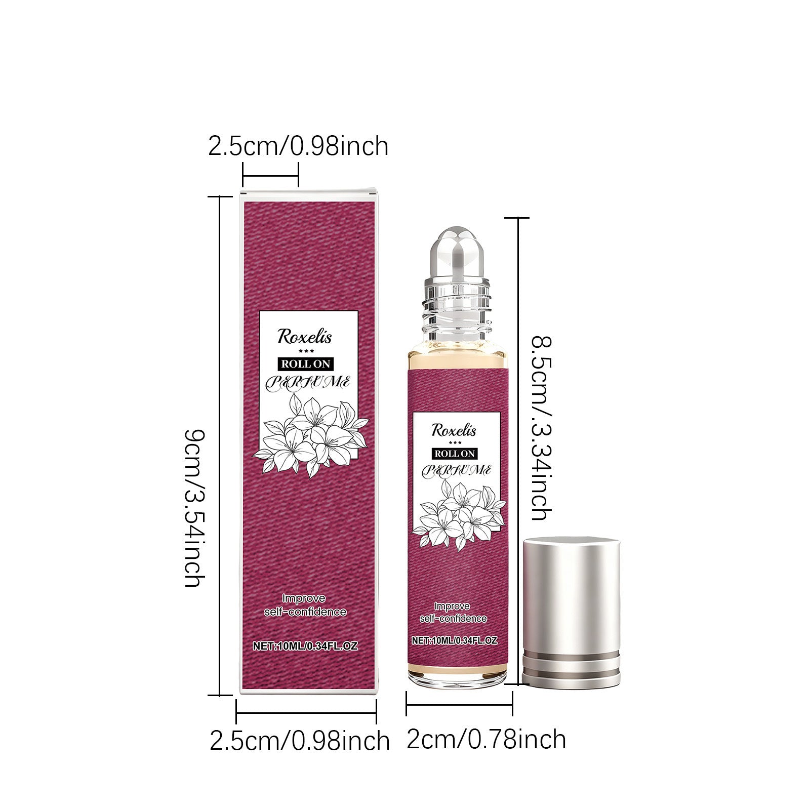 Natural, Fresh, Elegant, Lingering Fragrance, Portable, Rose Fragrance, Perfume