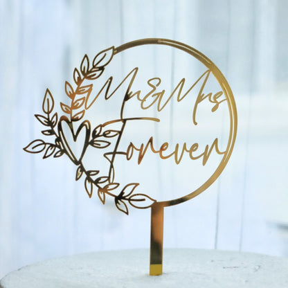 Love Wedding Proposal Acrylic Cake Insertion