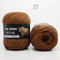 Cow Wool Yarn Scarf Thread Hat 245 Stick Needle Hand-knitted Medium Thick Coat