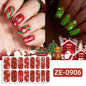 Neue leuchtende Weihnachts-Nagelapplikationen-Nagelsticker