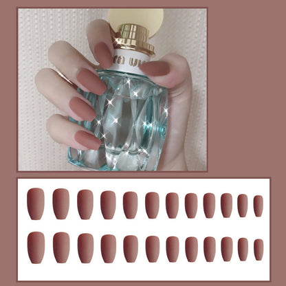 Fashion Simple Damen Mattes Peeling Ballerina