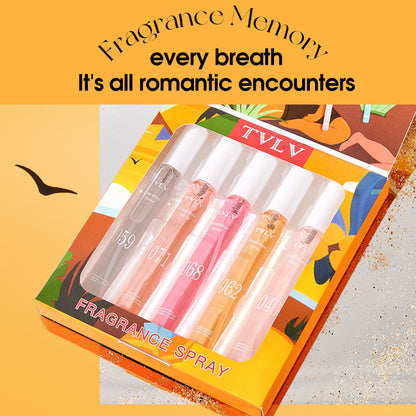 Digitales Duftspray-Set für Haar und Körper, langanhaltender Duft, alkoholfreies Parfüm