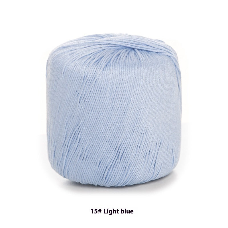 Snowball Nr. 3 Wasser-Su-Spitzengarn DIY Handgewebt