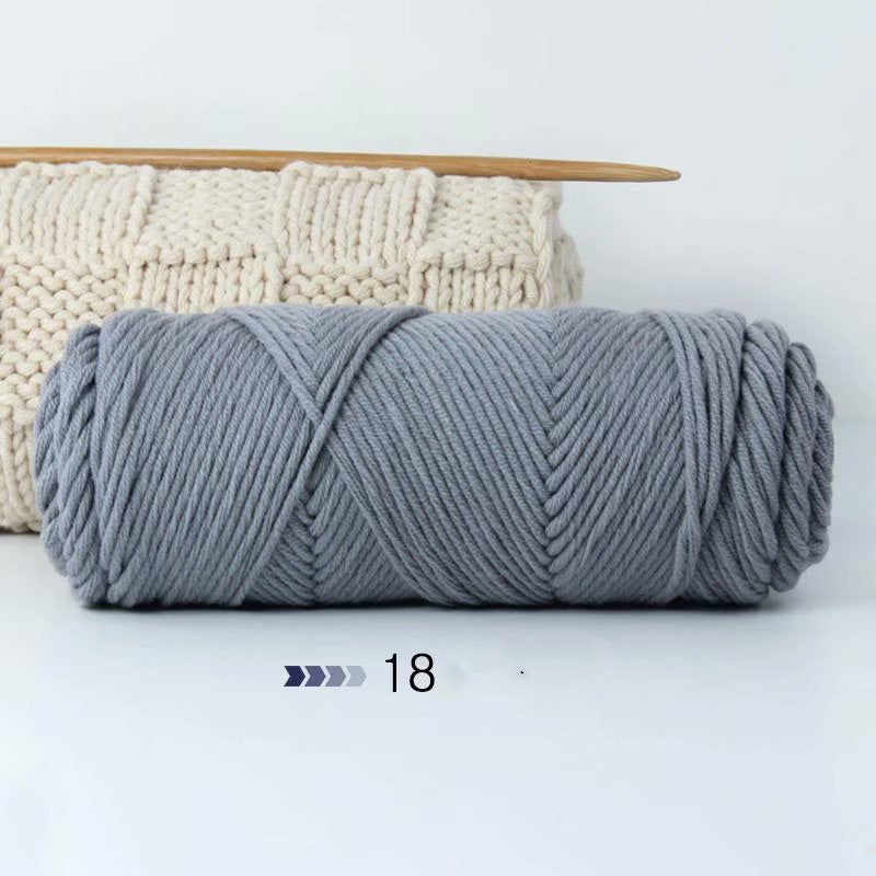 Milk Cotton Handmade DIY Braided Coarse Yarn