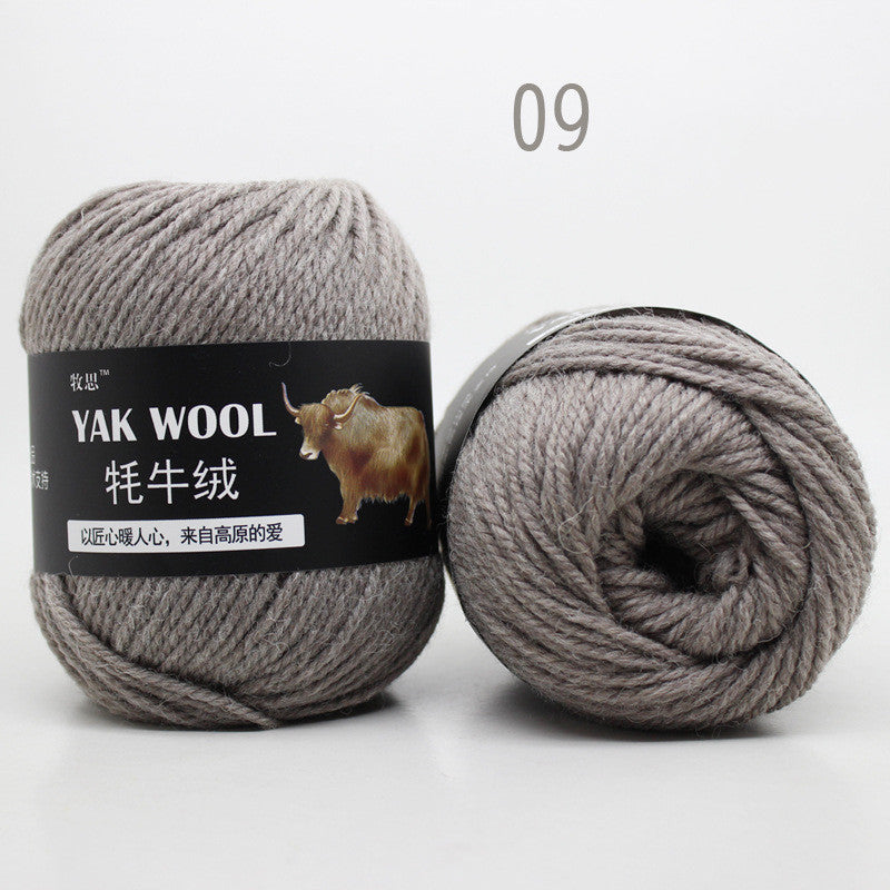 Cow Wool Yarn Scarf Thread Hat 245 Stick Needle Hand-knitted Medium Thick Coat