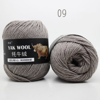 Cow Wool Yarn Scarf Thread Hat 245 Stick Needle Hand-knitted Medium Thick Coat