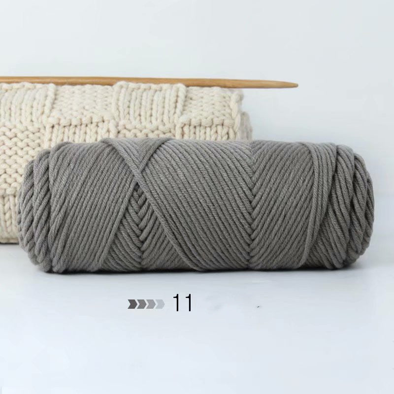 Milk Cotton Handmade DIY Braided Coarse Yarn