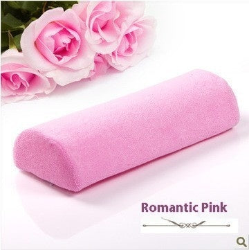 Removable And Washable For Nail Beauty Semicircle Towel Hand Pillow Colors