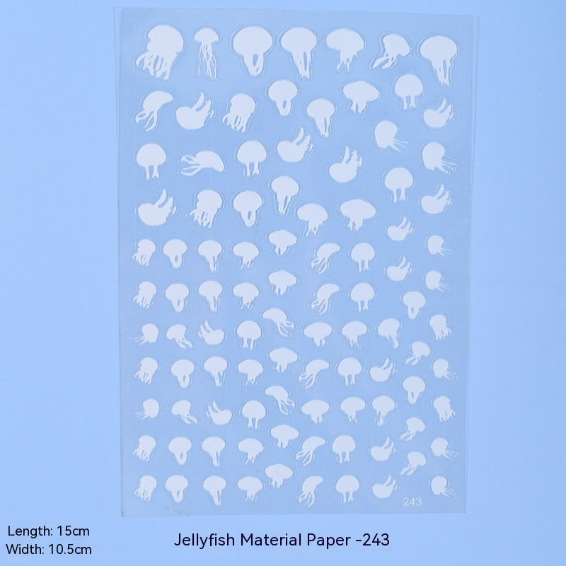 Mehr als nur Kristallkleber-Blumen-Materialaufkleber